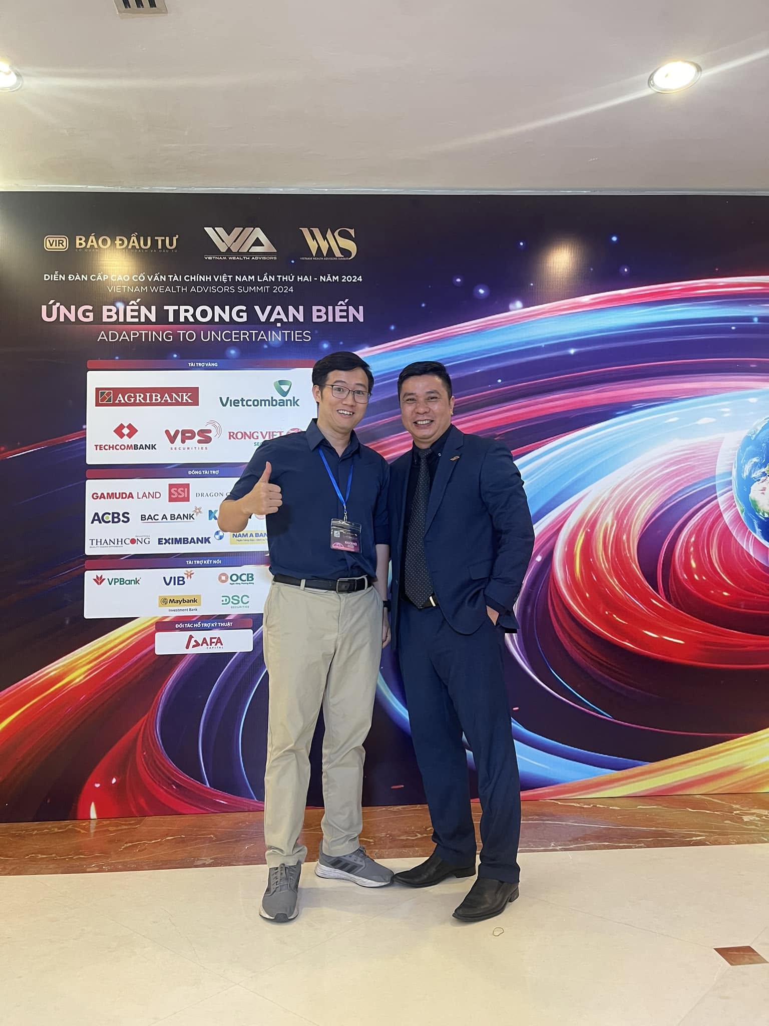 DIONのNguyễn Trọng HùngとAFA Capital CEOのNguyễn Minh Tuấn。